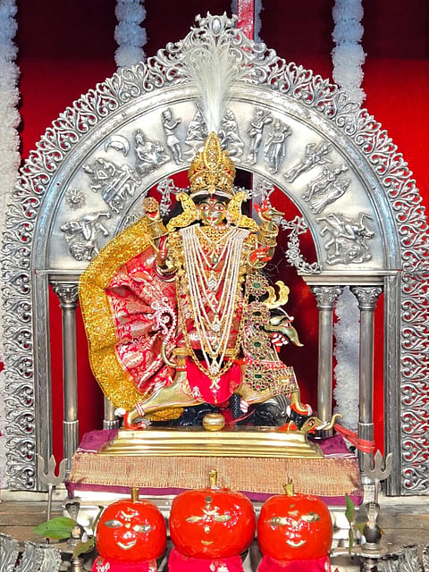 सिंदूरियापट्टी मल्लिक परिवार की मां सिंहवाहिनी