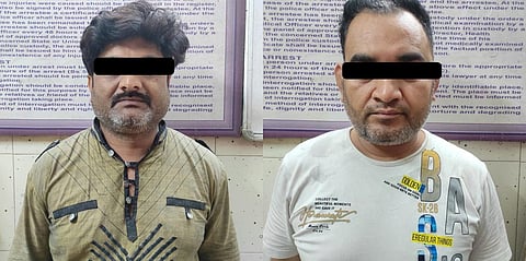 गिरफ्तार अभियुक्त