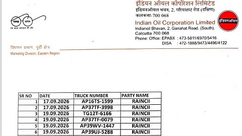 आईओसीएल रिफाइनरियों से निकले रॉ पेट्रोलियम कोक से लदे ट्रकों को रोकने की वजह स्पष्ट नहीं