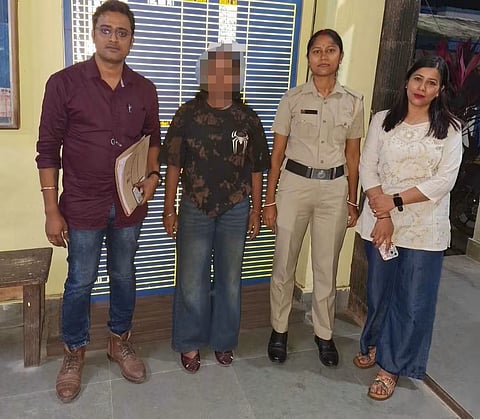 साइबर ठगी के 91 लाख रुपये खाते में, युवती गिरफ्तार