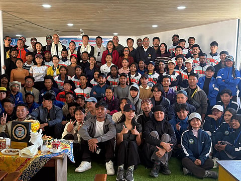 पूर्वोत्तर के 8 राज्यों के 180+ युवा साहसिक अभियान पर