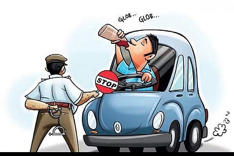 नशे में वाहन चलाया तो 24 घंटे में ड्राइविंग लाइसेंस होगा रद्द !
