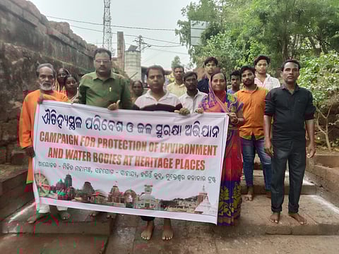 धरोहर स्थलों पर पर्यावरण व जल संरक्षण के लिए अभियान शुरू