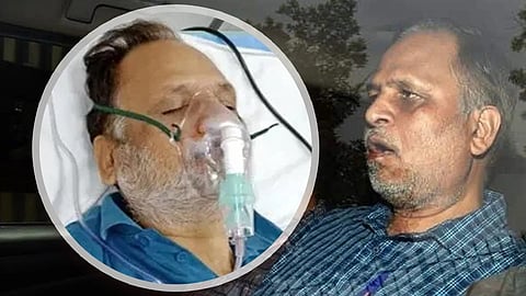 बाथरूम में गिरे आप नेता की हालत बिगड़ी, ऑक्सीजन सपोर्ट पर…