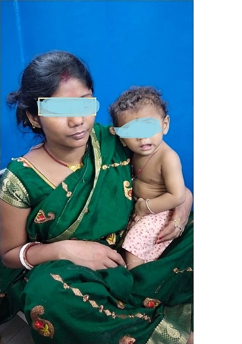 कालीघाट मंदिर से चोरी हुआ बच्चा आंदुल से मिला