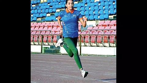 लक्षिता ने दौड़ में स्वर्ण पदक जीता