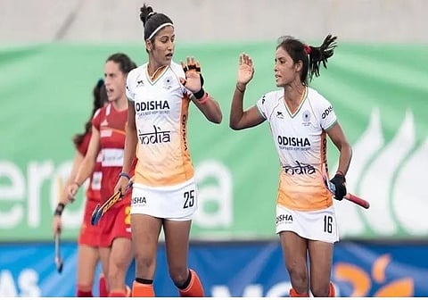 Women’s Hockey Tournament : देश की बेटियों ने स्पेन को चटाई धूल