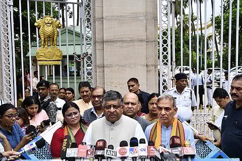 राज्य सरकार के पास नहीं है संवेदनशीलता : रविशंकर प्रसाद