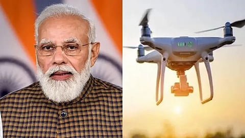 Drone Spotted Over PM Home: सुबह-सुबह PM आवास के ऊपर मंडराता दिखा ड्रोन