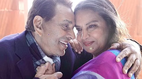 Dharmendra and Shabana kissing scene : ‘इस सीन के लिए दोनों को मनाना…’