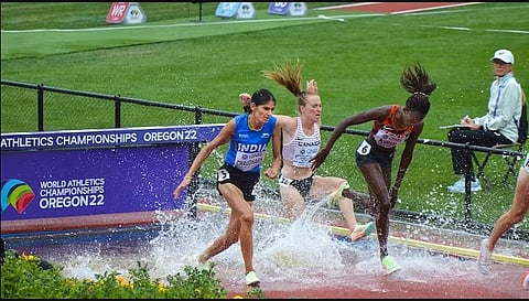 वर्ल्ड चैम्पियनशिप की दौड़ में चमकी भारत की पारुल चौधरी