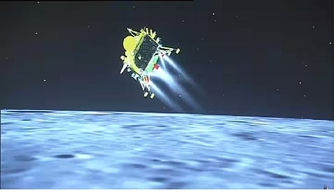 चांद पर पहुंचा चंद्रयान-3