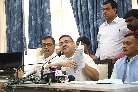 शुभेंदु ने मुख्य सचिव पर साधा निशाना, कार्रवाई की मांग की