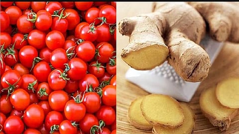 गुमला में टमाटर-अदरक की चोरी