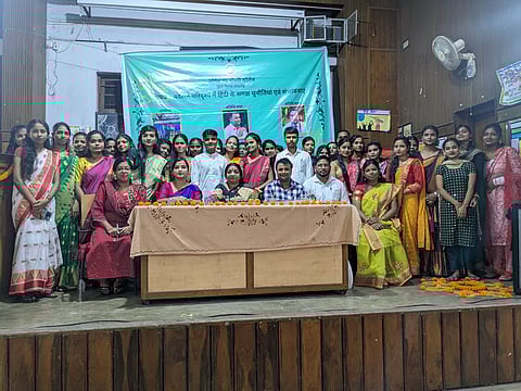 जोगेश चंद्र चौधरी कॉलेज में हिंदी दिवस समारोह का आयोजन