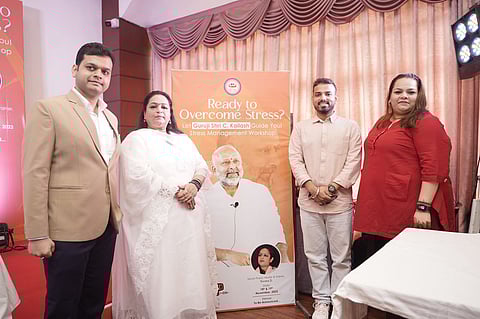 गुरुजी श्री सी. कैलाश के साथ तनाव से मुक्ति पाने पर विशेष सत्र के आयोजन की घोषणा