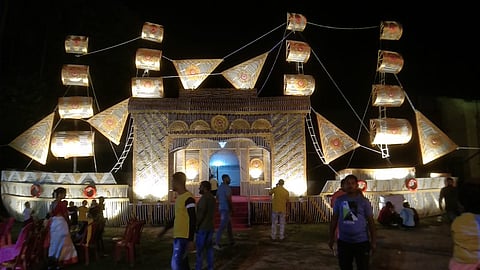 उदलाबाड़ी डीपोपाड़ा में 86 साल से हो रही दुर्गा पूजा