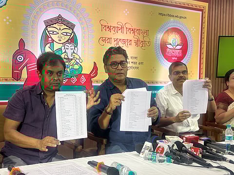 Vishwa Bangla Sharad Samman 2023 : 102 सर्वश्रेष्ठ पूजा पंडालों को सम्मानित किया गया