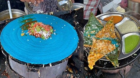 अब मार्केट में आया OCEAN BLUE DOSA, फूड एक्सपेरिमेंट की कर दी सारी हदें पार