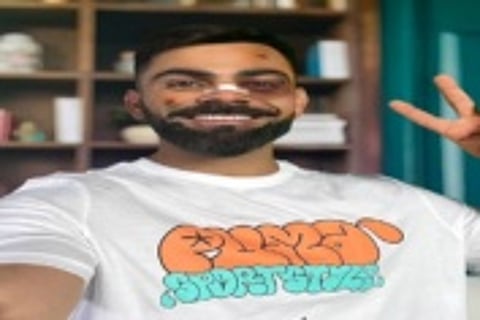 क्या विराट कोहली को सचमुच लग गई चोट ? जानिए इस तस्वीर का राज