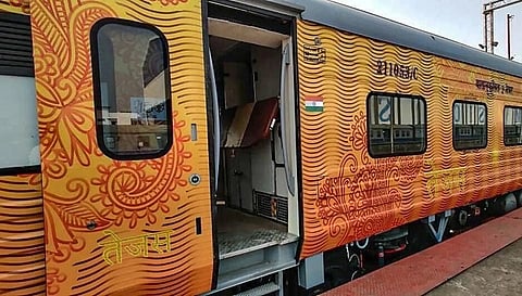 दिल्ली-मुंबई तेजस राजधानी एक्सप्रेस में 60 लाख की चोरी, अटेंडेंट पर शक की सुई