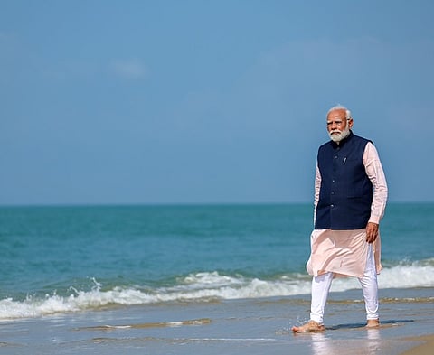 जहां से लंका गए थे राम, वहां पहुंचे पीएम मोदी, देखें अनदेखी तस्वीरें