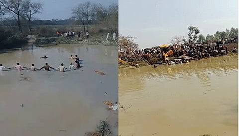 Kasganj: तालाब में ट्रैक्टर-ट्रॉली पलटने से बड़ा हादसा, 22 लोगों की दर्दनाक मौत