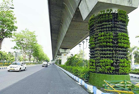 कोलकाता के कई फ्लाईओवर के नीचे वर्टिकल गार्डन का होगा निर्माण