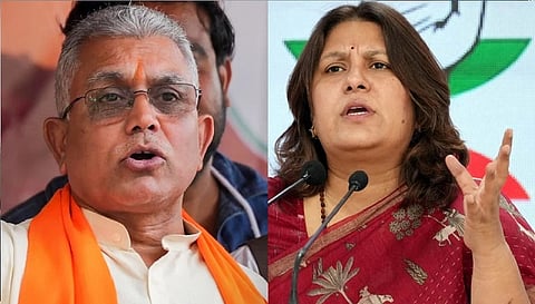 सुप्रिया श्रीनेत और दिलीप घोष पर चुनाव आयोग सख्त, नोटिस भेजकर मांगा जवाब