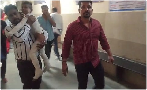 राजस्थान के कोटा में शिव बारात के दौरान हादसा, 14 बच्चे करंट से झुलसे