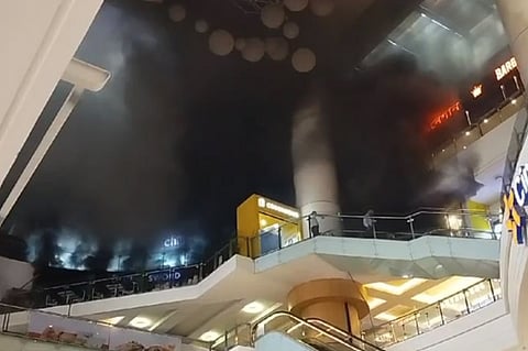 Big Breaking : Acropolis शॉपिंग मॉल में लगी आग
