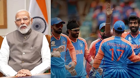 T20 विश्व कप में भारत की जीत के बाद PM मोदी ने किया फोन, रोहित-द्रविड़ समेत पूरी टीम को दी बधाई