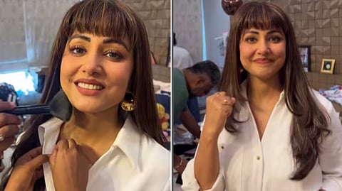 क्या आपने देखा Hina Khan का नया लुक ?