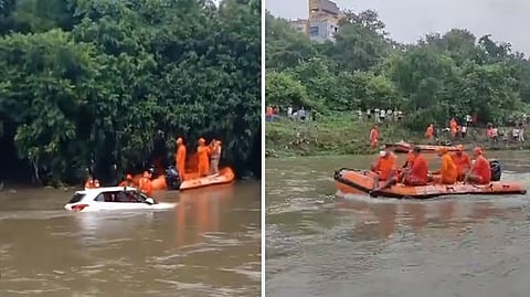 Asansol Incident : रोकने के बावजूद ड्राइवर नहीं माना, पानी में बह गई एसयूवी
