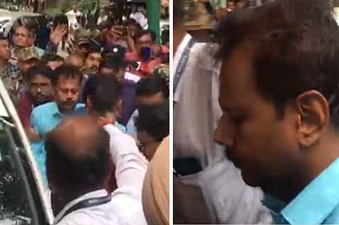 संदीप घोष को निज़ाम से अलीपुर कोर्ट लाया गया