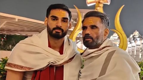 सुनील शेट्टी के बेटे अहान शेट्टी ने की बॉर्डर 2 में एंट्री, सुनील शेट्टी ने कहा गर्व का क्षण