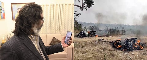 सीएम हेमंत सोरेन ने घायल एसडीपीओ के पिता से बात कर दिया आश्वासन।