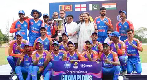 भारत ने इंग्लैंड को हराकर दिव्यांग चैंपियंस ट्रॉफी जीती