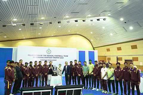 संतोष ट्रॉफी जीतने वाली बंगाल टीम को 50 लाख रुपये मिलेंगे