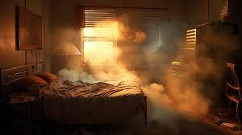 गर्मी के लिए कमरे में जलाया कोयला, दम घुटने से एक की मौत, दो की हालत गंभीर