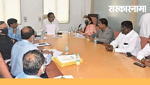 Rohini Khadse meeting at Mantralaya