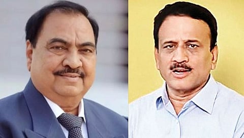 Girish Mahajan, Eknath Khadse