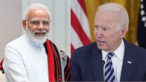 Narendra Modi- joe Biden