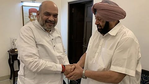 Amit Shah, AmarinderSingh