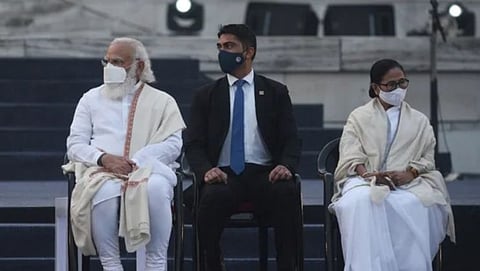 Narendra Modi and Mamata Banerjee