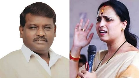 MLA Sunil Kamble, Chitra Wagh