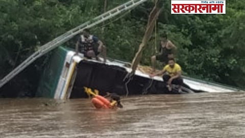 Bus Accident at Dahagaon pusad