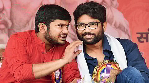Kanhiaya Kumar, Jignesh Mevani