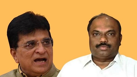 Kirit Somaiya,Anil Parab