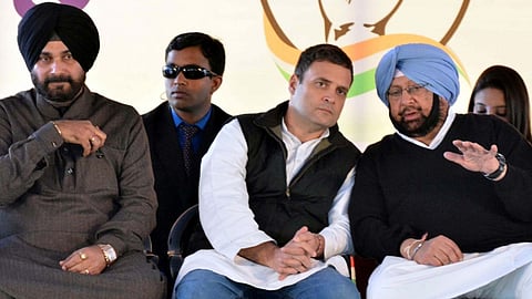 rahul gandhi finds solution on punjab congress feud